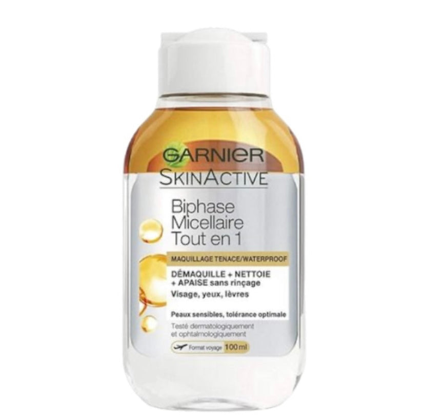 GARNIER SkinActive Biphase Micellaire Tout en 1 -Waterproof 100ml