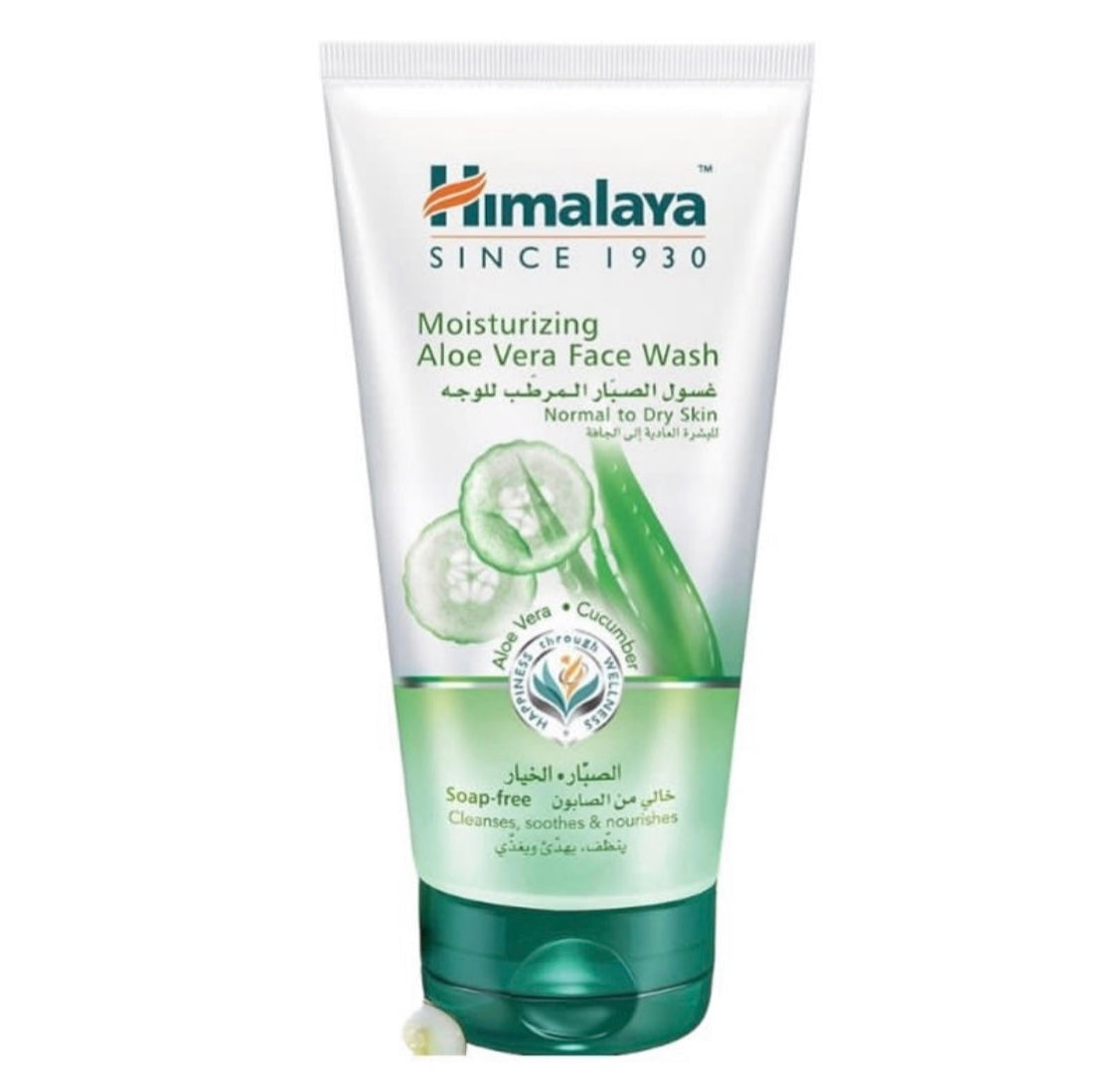 HIMALAYA moistruzing aloe vera face wash 150ml