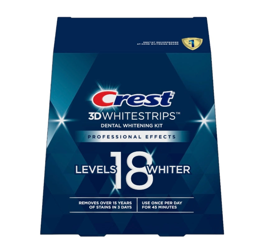 Crest 3D Whitestrips Professional Effects Teeth Whitening Kit 20 Treatments