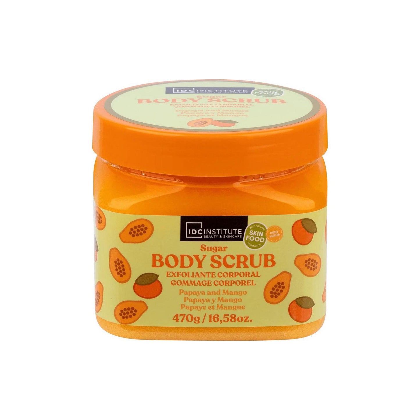IDC INSTITUTE GOMMAGE CORPOREL PAPAYE ET MANGUE 470G