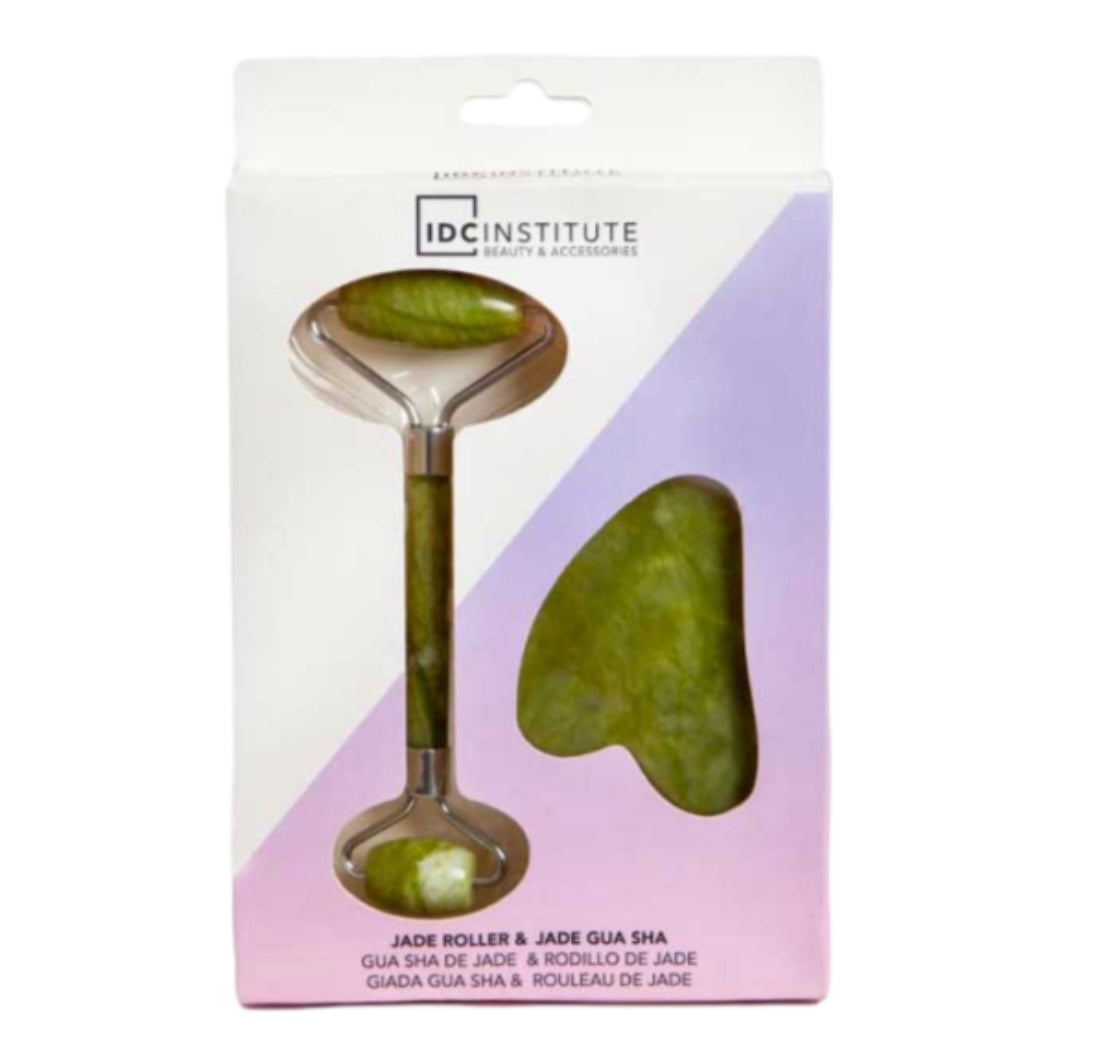 IDC INSTITUTE - Jade Roller & Jade Gua Sha ( 2pcs )