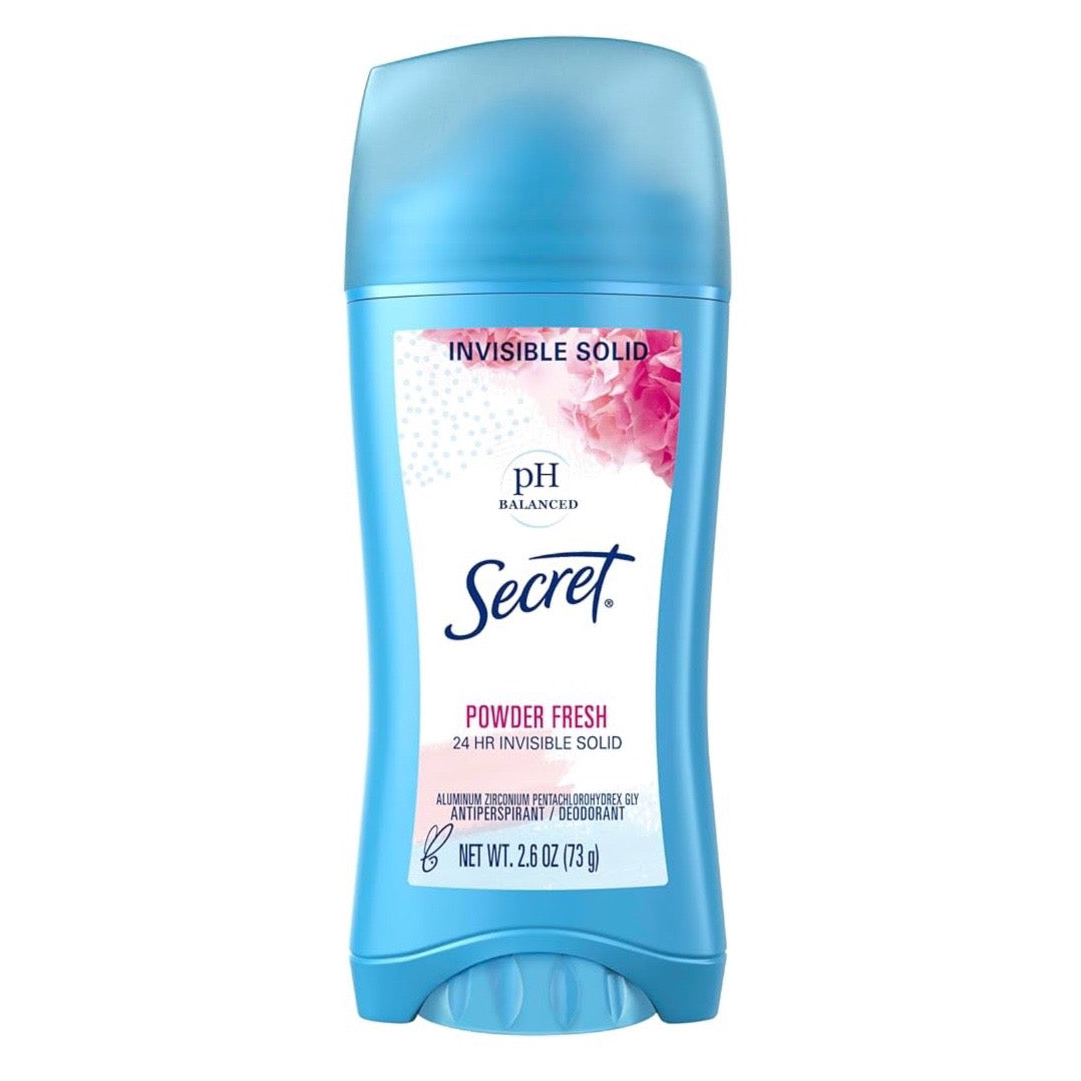 SECRET Déodorant anti-transpiration stick Invisible Solide powder fresh 73g