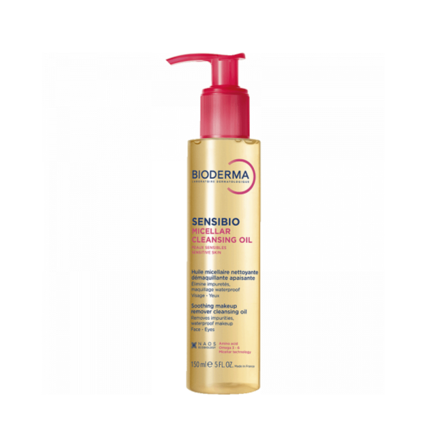 BIODERMA Sensibio Huile Nettoyante Démaquillante 150ml