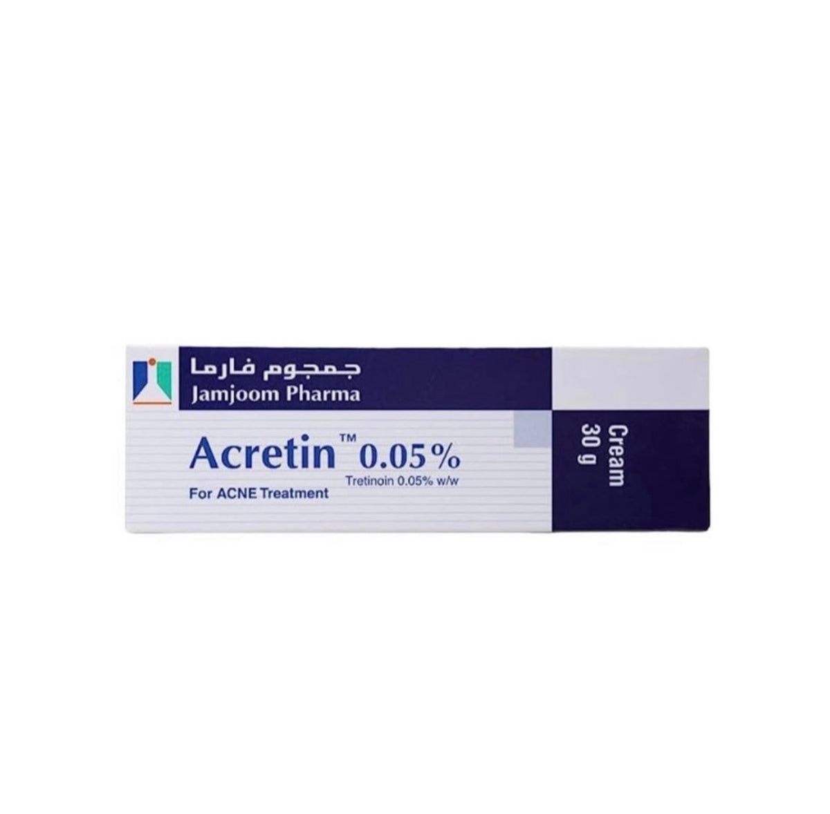 ACRETIN 0.05% Crème pour le Traitement d’Acné 30g
