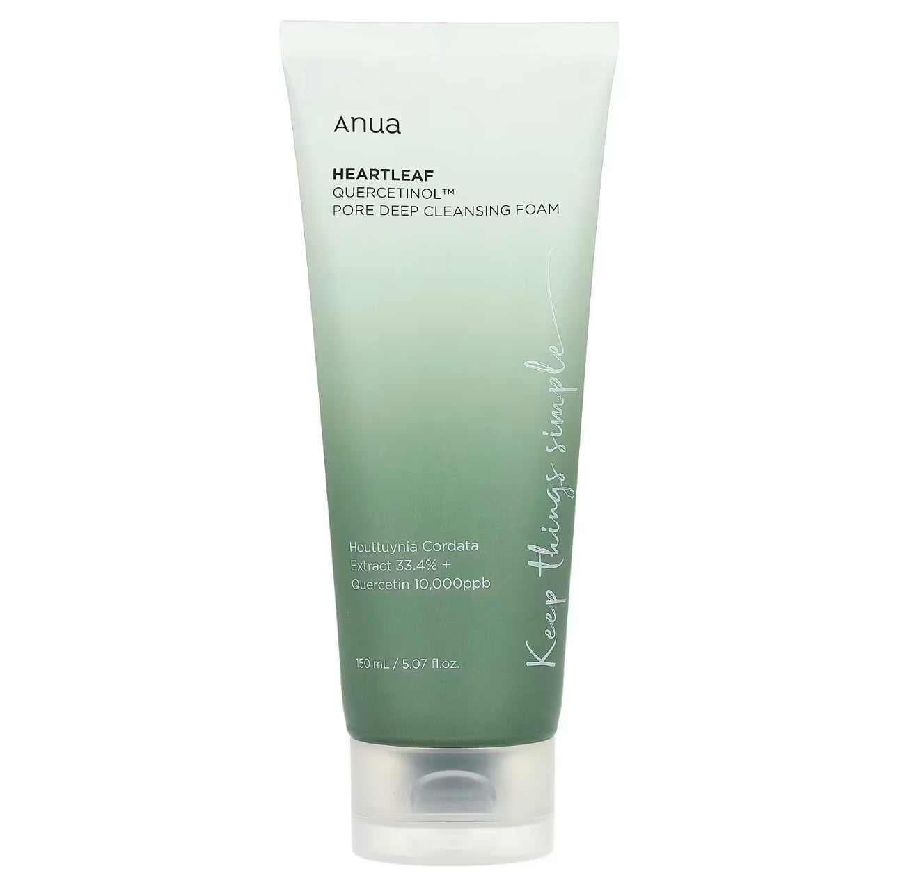 ANUA Heartleaf Queretinol Pore Deep Cleansing Foam 150 ml