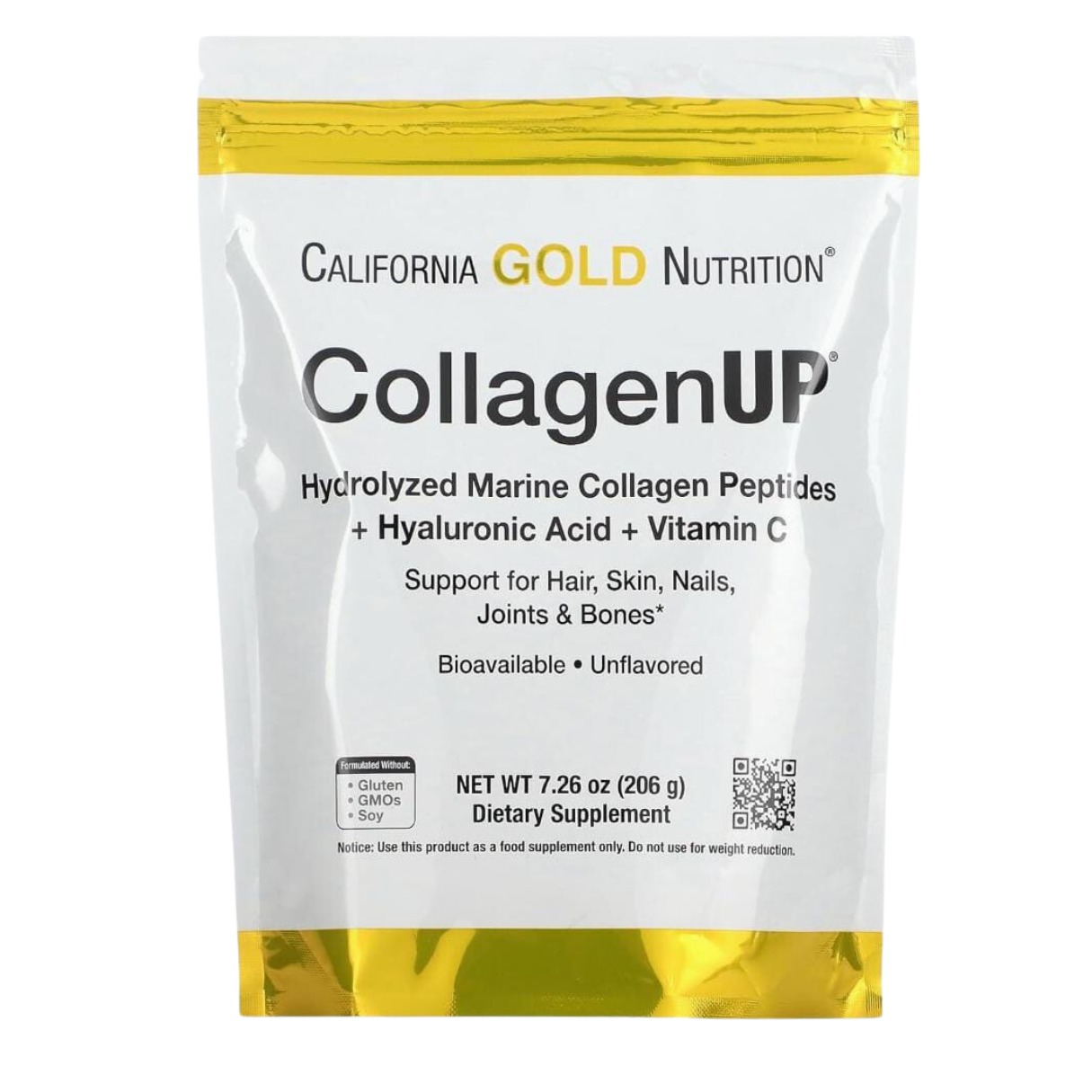 CALIFORNIA GOLD NUTRITION CollagenUP 206g