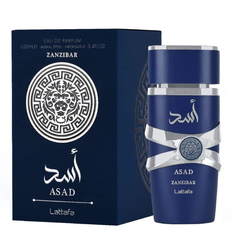 ASSAD ZANZIBAR lattafa parfum pour homme 100ml