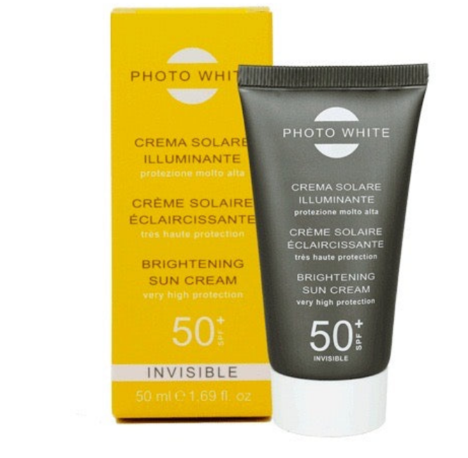 PHOTOWHITE ecran solaire en crème éclaircissante Invisible SPF50+ 50ml