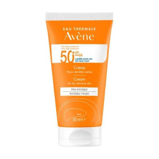 AVÈNE Crème Invisible SPF 50+ Peaux Sensibles Sèches 50 ml