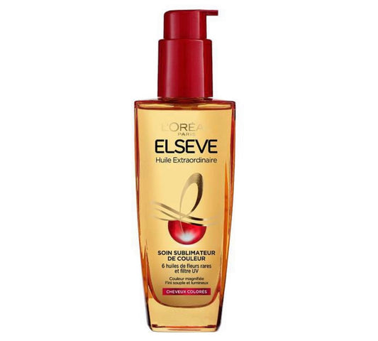 ELSEVE Huile Extraordinaire Soin Sublimateur Universel 6 Huiles De Fleurs Rares Pour Cheveux Secs 100ml