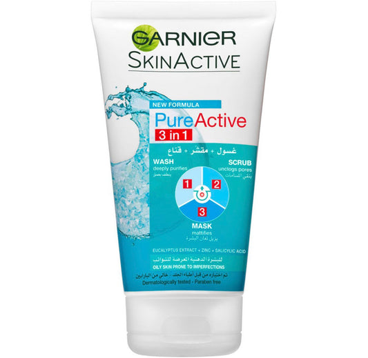 GARNIER Pure Active 3en1 150ml