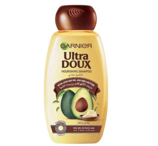 ULTRA DOUX Garnier Shampooing Huile d'avocat et beurre de karité 400 ml