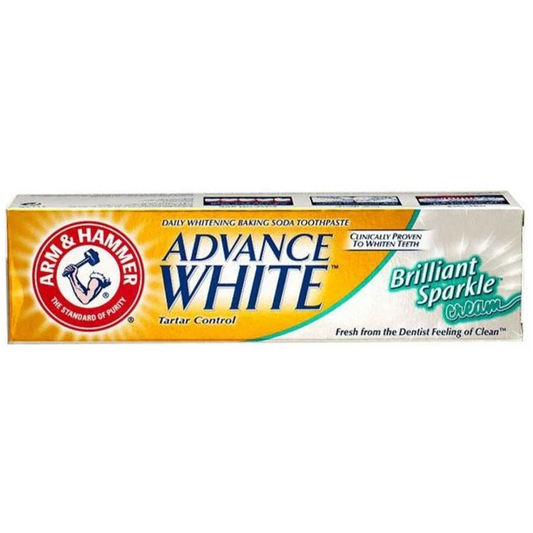 ARM & HAMMER ToothPaste Advance White Brilliant Sparkle Cream 115g