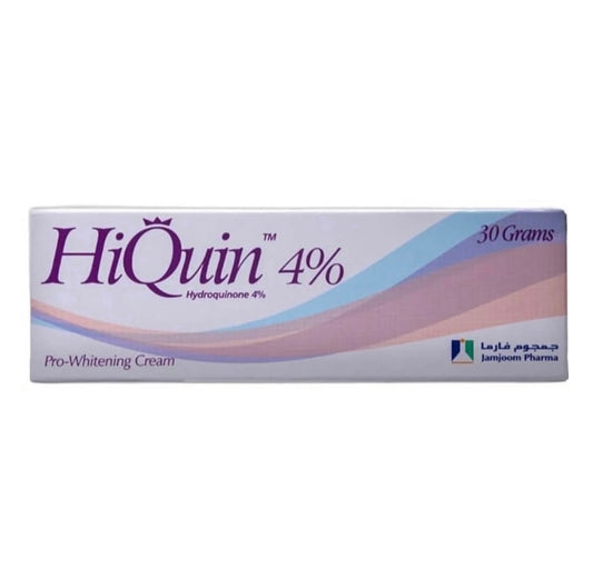 HIQUIN 4% Hydroquinone Crème Éclaircissante Pro 30g