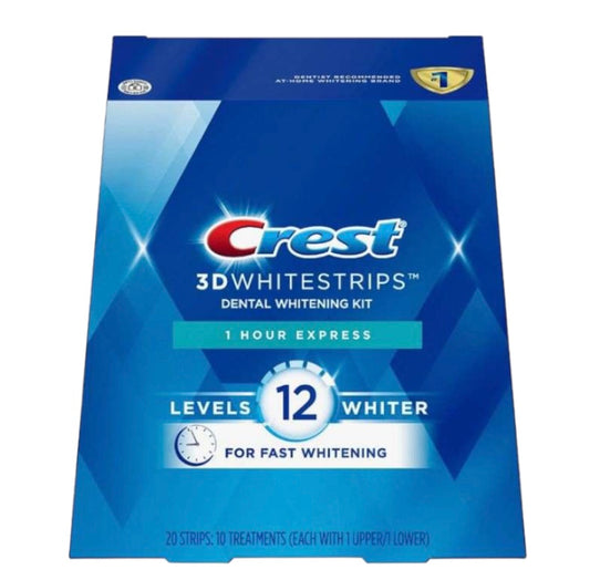 CREST 3D Whitestrips 1 Hour Express 10 traitement