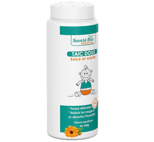 Santé Bio Talc Doux 100g