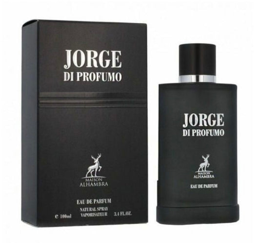 JORGE DI PROFUMO Par maison alhambra Pour Homme Eau De Parfum 100ml