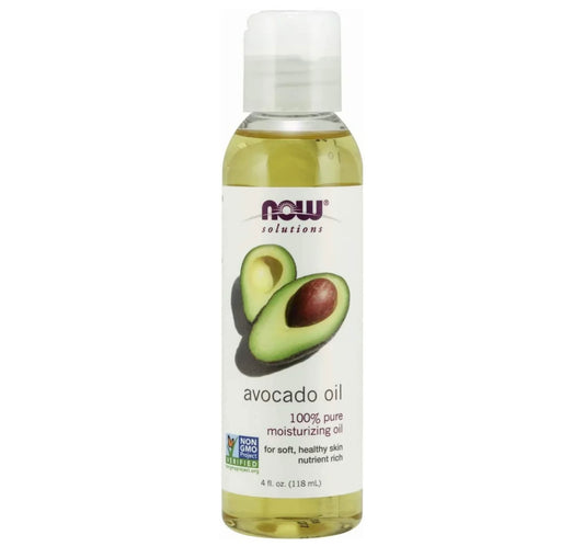 NOW Huile d'Avocat 100% Pure et Naturelle 118ml