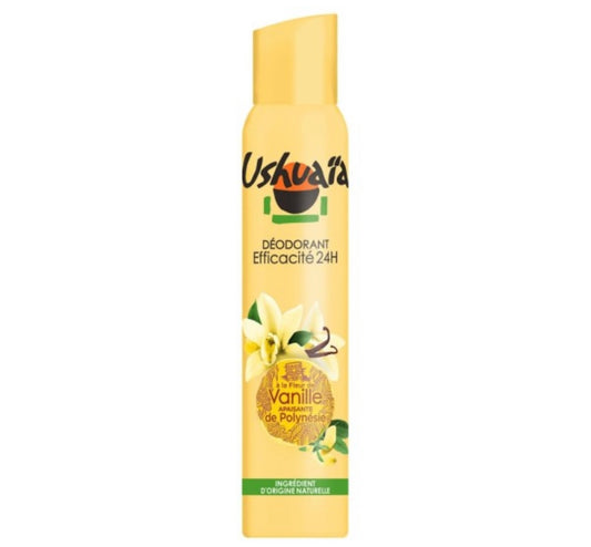 USHUAIA Déodorant Fleur de
Vanille 200ml