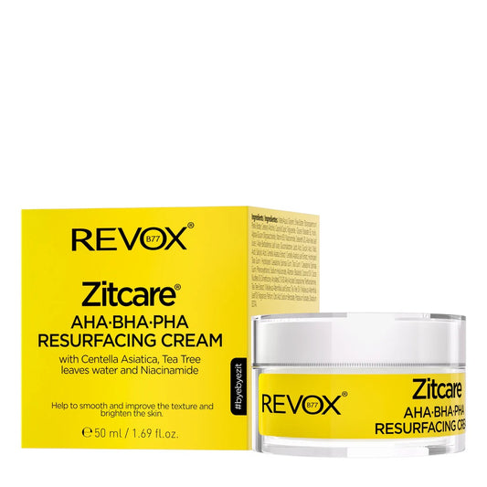 REVOX ZITCARE AHA.BHA.PHA. Resurfacing Cream 50ml