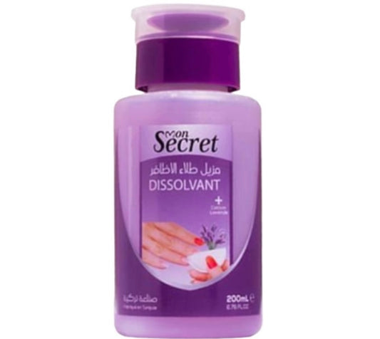 MON SECRET dissolvant lavande 200ml