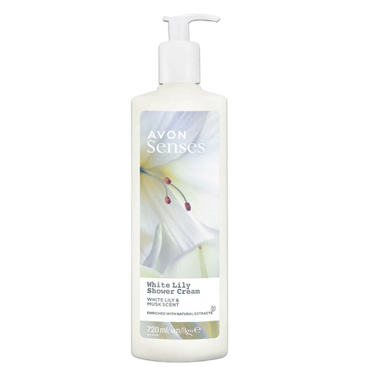 AVON SENSES Gel douche white lily 720ml