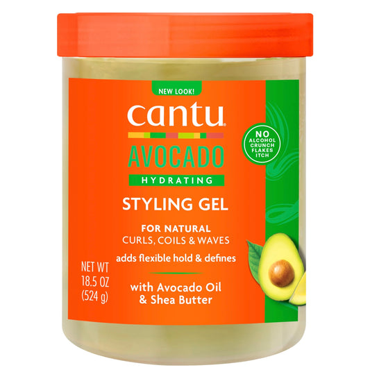 CANTU Avocado Paraben-Free Hydrating Styling Gel 524 gr