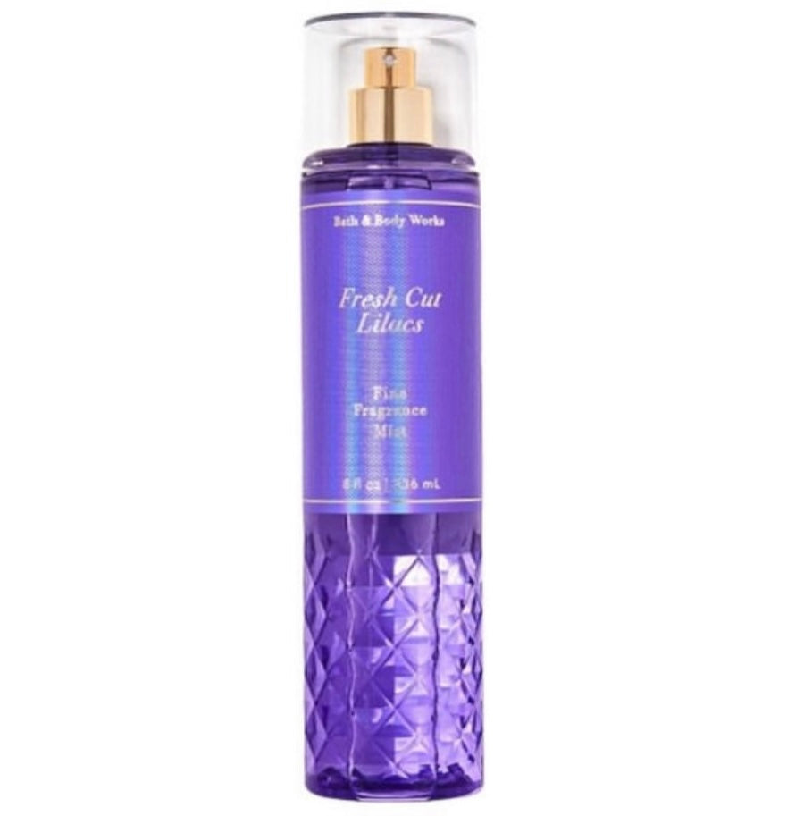 BATH &BODY Works FRESH CUT LILACS Fine Fragrance Mist 8 fl oz