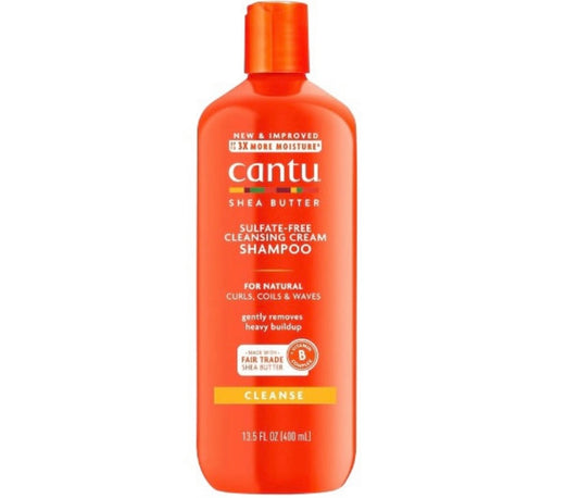 CANTU SHAMPOOING CHEVEUX BOUCLES SANS SULFATE 400 ML