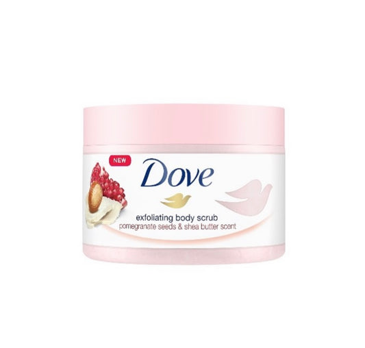 DOVE Pomegranate & shea Butter body scrub 225 ml