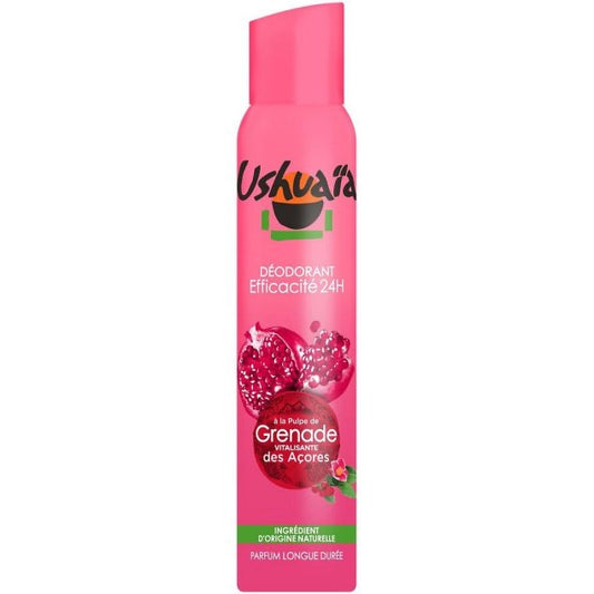 USHUAIA Déodorant 24h Grenade des Acores Spray 200ml