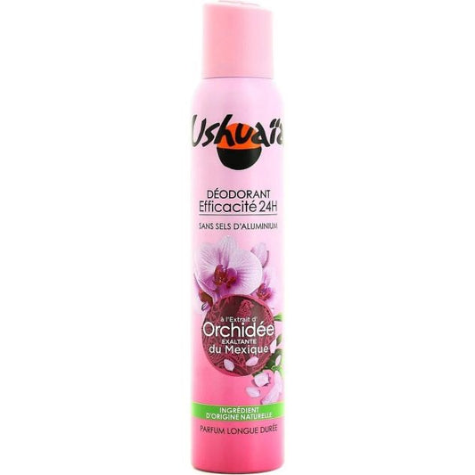 USHUAIA Déodorant 24h Orchidée Exaltante Du Mexique Spray 200ml