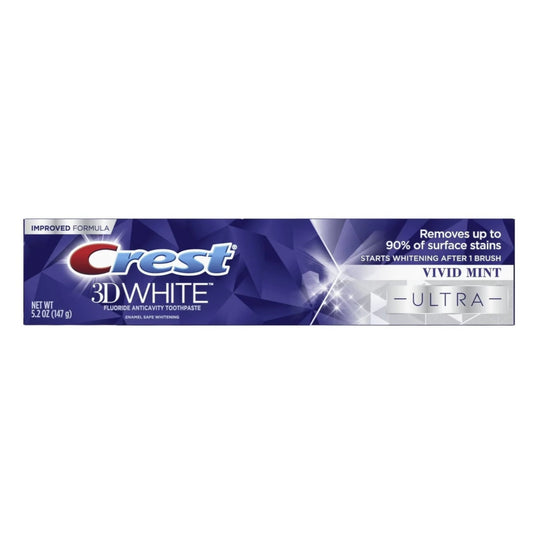 CREST 3D White Ultra Whitening Toothpaste Vivid Mint 147g