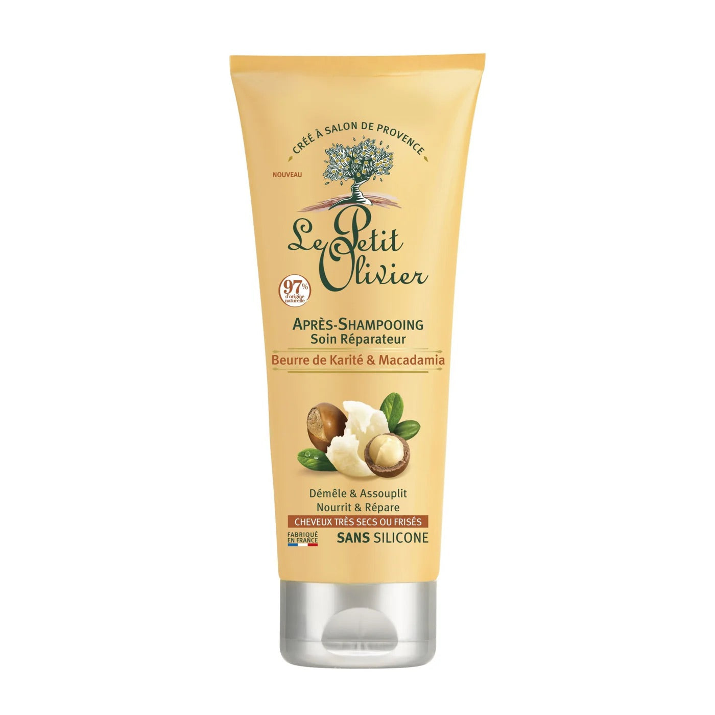 LE PETIT OLIVIER - Après-Shampooing Beurre de Karité et Macadamia - 200ml