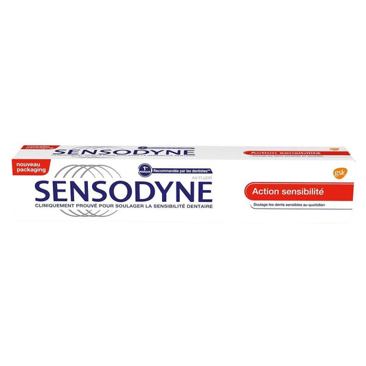 SENSODYNE dentifrice Action Sensibilité 75ml