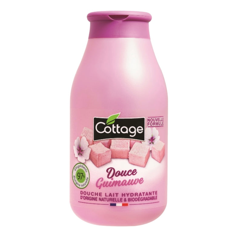 COTTAGE DOUCHE LAIT HYDRATANTE DOUCE GUIMAUVE 250 ml