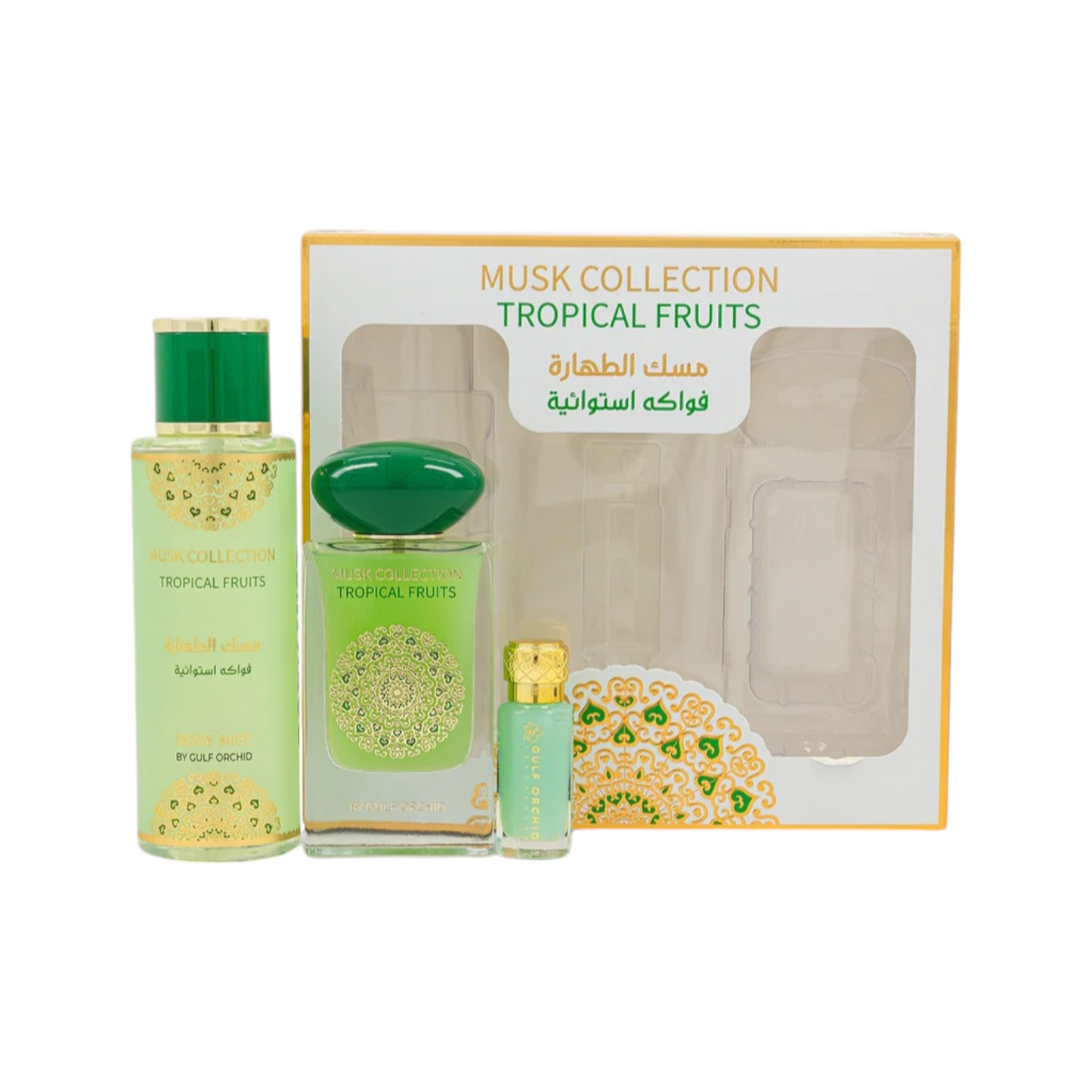 GULF ORCHID Musk Tahara Gift Set Tropical Fruits