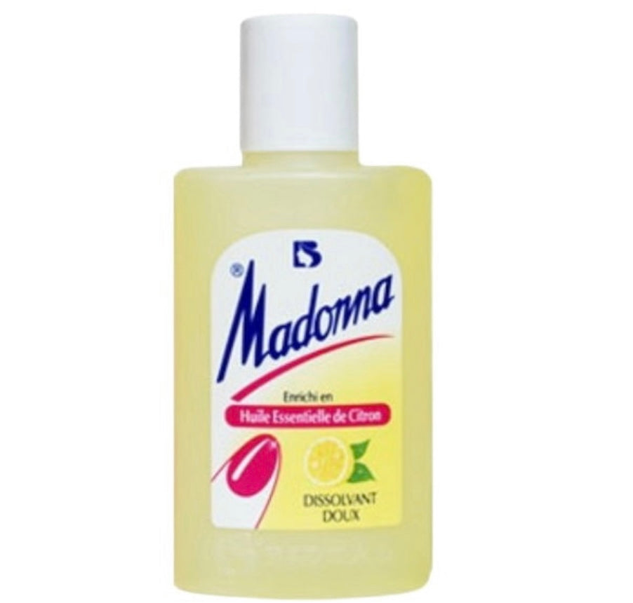 MADONNA dissolvant doux enrichi en huile essentielle de citron 70ml