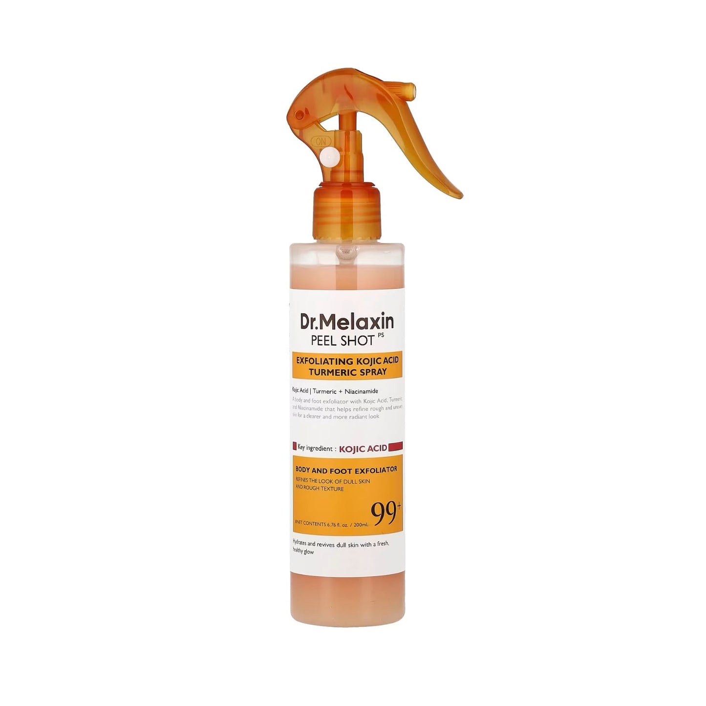 Dr MELAXIN Spray Exfoliant Acide Kojique & Curcuma 200 ml