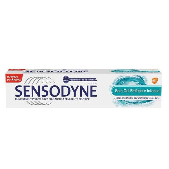 SENSODYNE dentifrice Soin Gel Fraîcheur Intense 75ml