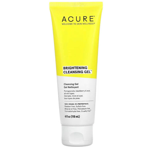 ACURE Gel nettoyant eclat 118ml