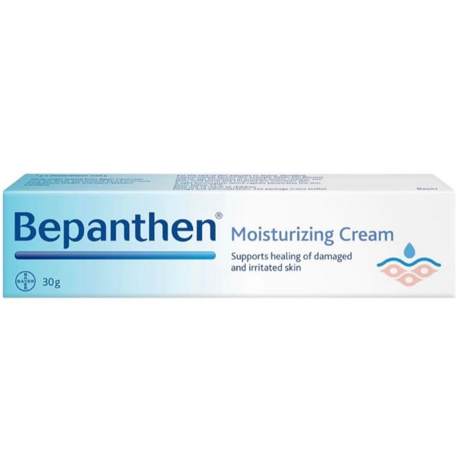 BEPANTHEN Crème hydratant, soin de la peau et du visage 30g