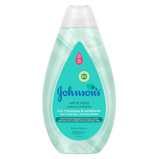 JOHNSON’S Baby Soft & Shiny 2-in-1 Shampoo & Conditioner 200 ml