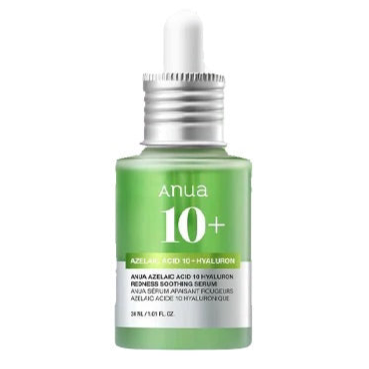 ANUA 10+AZELAIC ACID 10 HYALURON REDNESS SOOTHING SERUM 30 ml