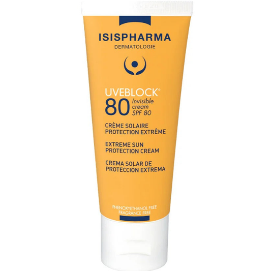 ISISPHARMA UVEBLOCK 80 crème invisible 40ml