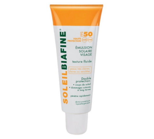 BIAFINE Soleil Emulsion Visage SPF50+ 50ml