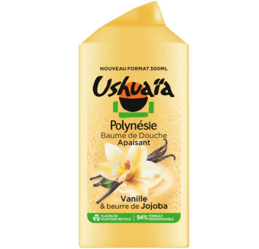 USHUAÏA gel douche vanille  300ml