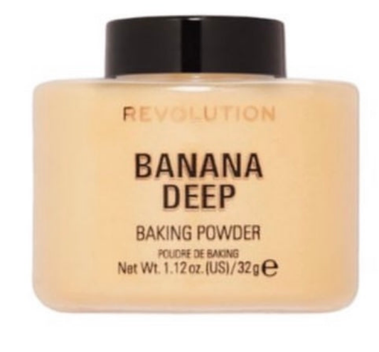 MAKEUP REVOLUTION Loose Baking Powder Banana deep 32g