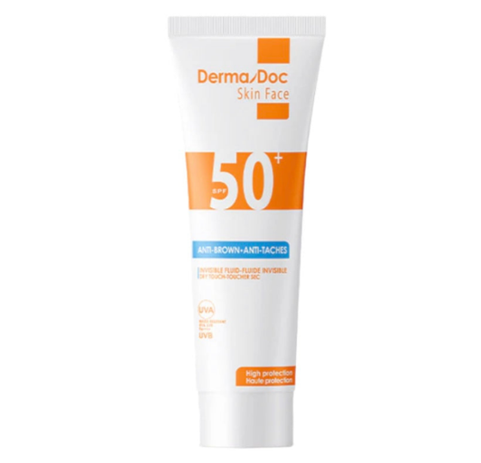 DERMADOC ecran solaire invisible SPF50+ 50ml