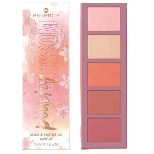 ESSENCE Peachy Blossom Blush & Highlighter Palette